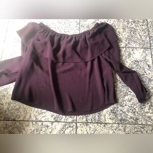 Wilfred Off-Shoulder Ruffle Blouse